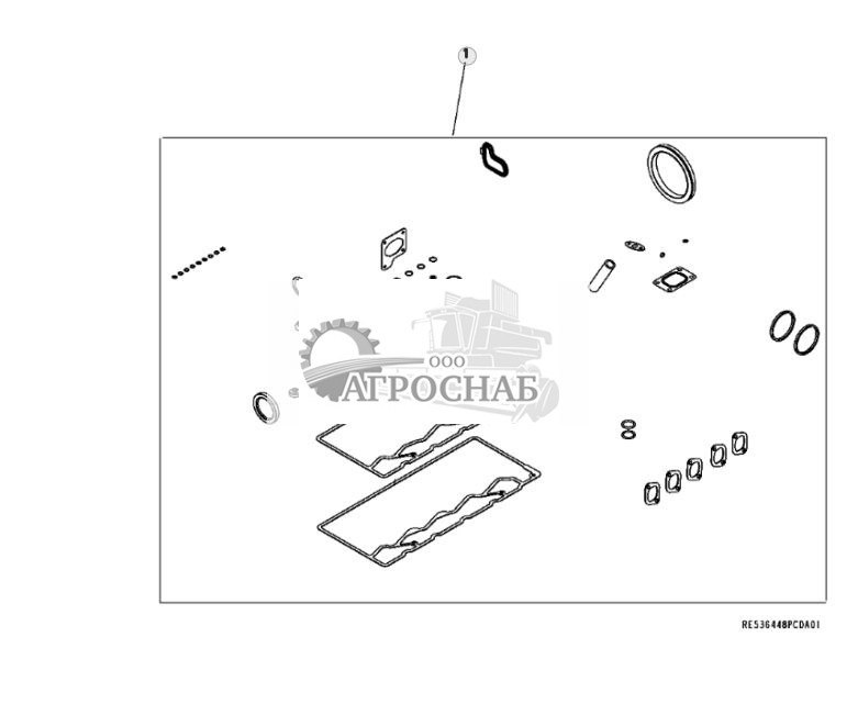 9901 Комплект прокладок двигателя - ST575 38.jpg